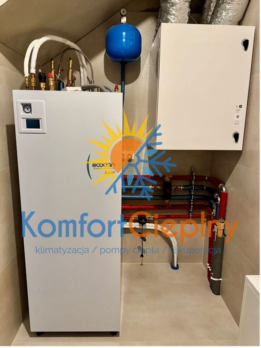 Pompa ciepła Panasonic 5kW 185L z kompleksowym montażem