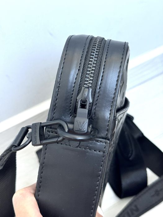 Кожаная мужская сумка через плечо Louis Vuitton