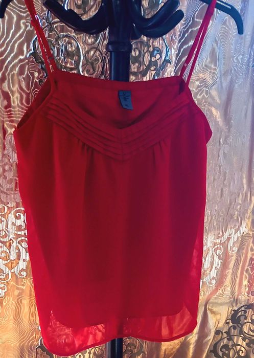 Bluzka Vero Moda  na regulowanych ramiączkach roz. XL