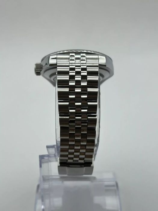 SEIKO MOD DATEJUST Czarny Black Jubilee Custom NOWY
