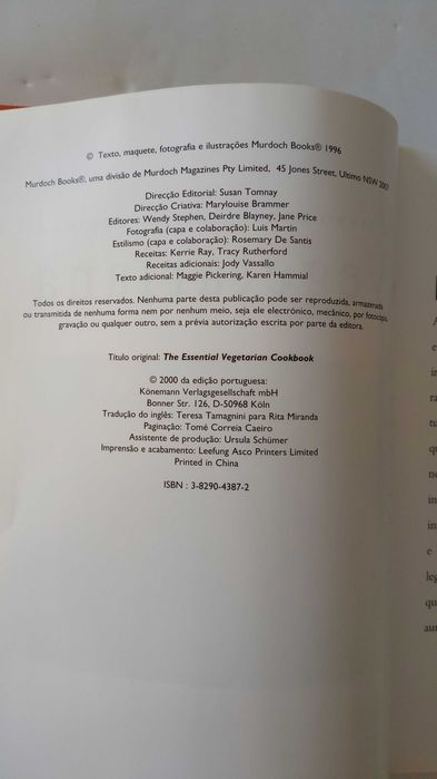 O Guia Essencial da Cozinha Vegetariana de Murdoch Books