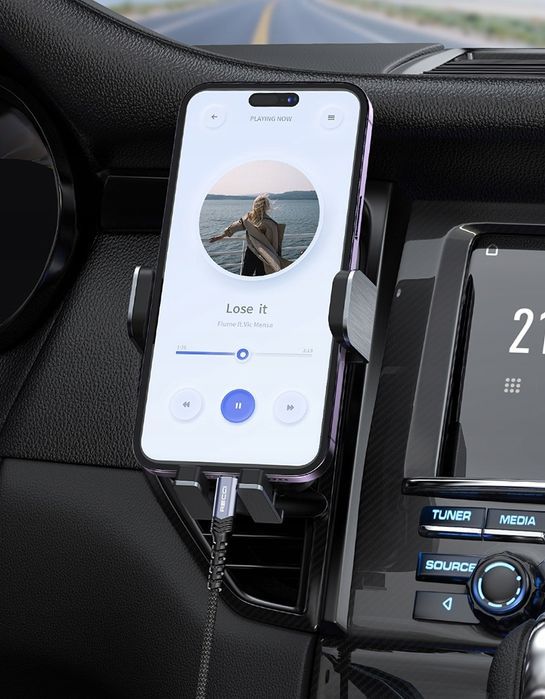 Nylonowy Mocny Adapter Lightning Do Aux Mini Jack 3,5 Mm Do Iphone