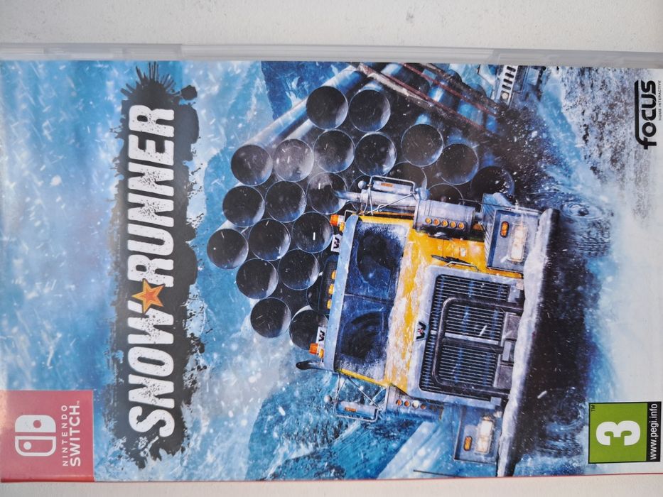 Snow runer nintendo switch | stan idealny | komplet