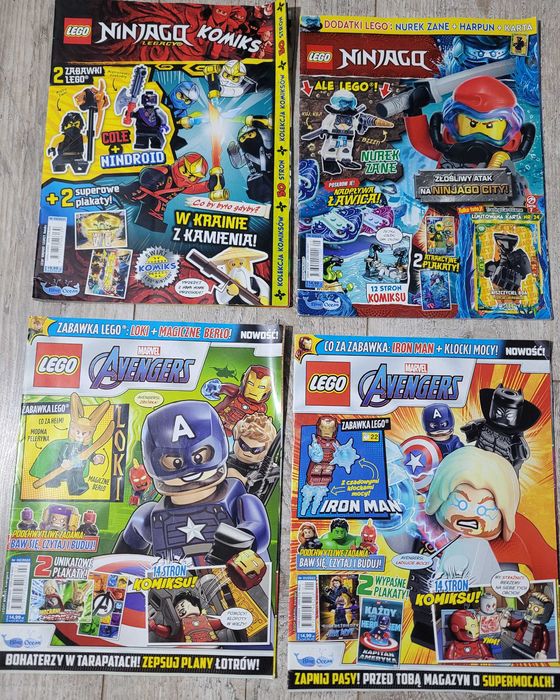 Конструктор Lego 8кг + журнали