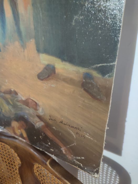 Stary Obraz J.Malczewski 1925