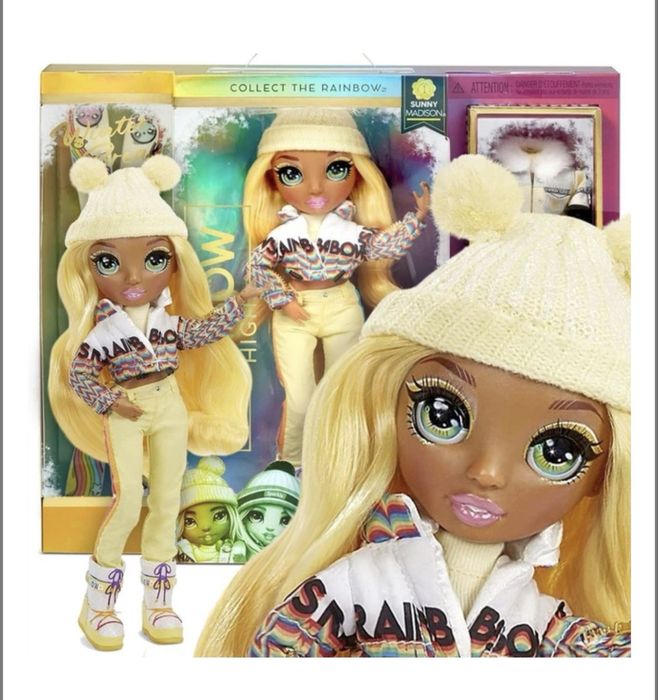оригінал нова лялька Rainbow High, найдешевша ціна!