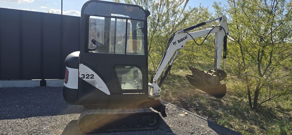 Minikoparka bobcat Mocna koparka Brutto
