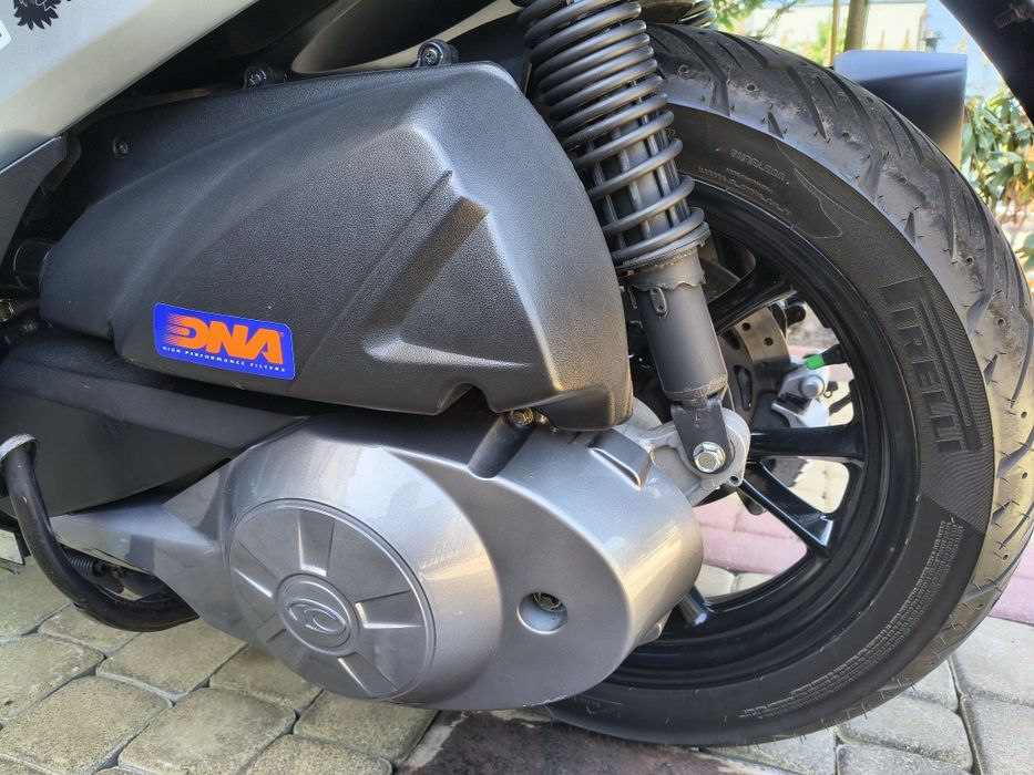 Kymco GTI People, przygotowany do sezonu.