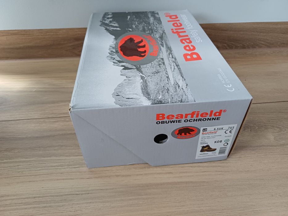 Buty ochronne robocze Bearfield K08