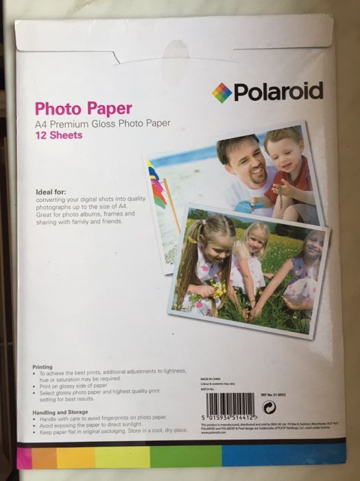 Papier fotograficzny | Polaroid | A4