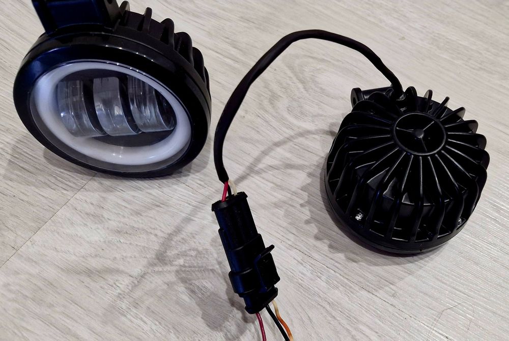 Led ПТФ + ДХО 3 лінзи