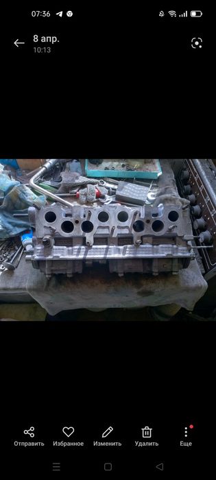 ГБЦ ВАЗ 1118 головка блока цилиндров 1,6 инжектор