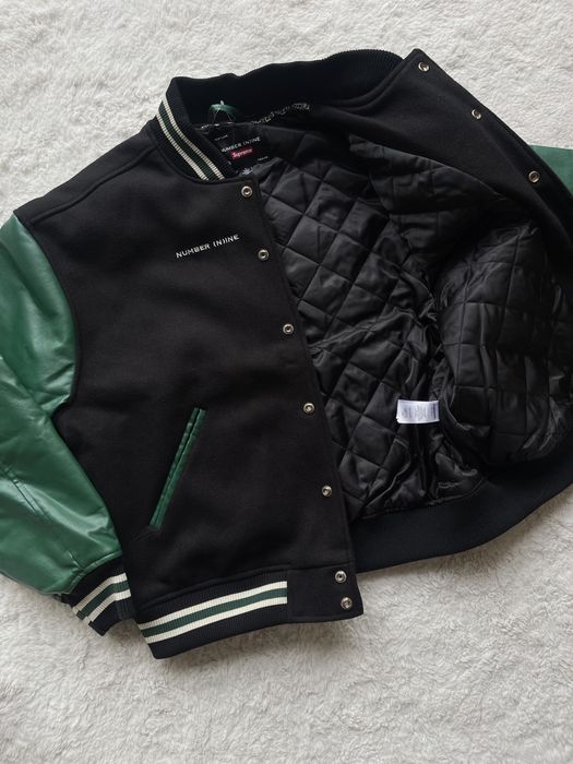 Kurtka Bomberka Supreme Number (N)ine Mickey Mouse Varsity Jacket