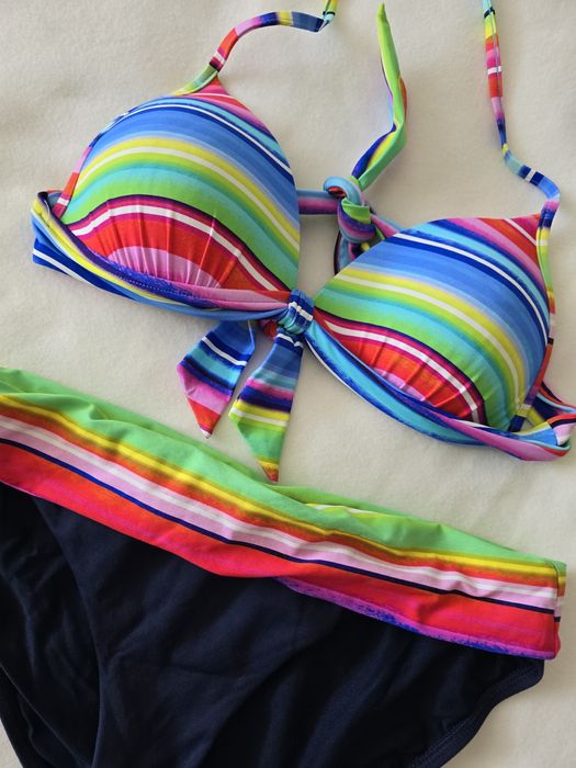 Bikini kolorowe 38 M Cup A