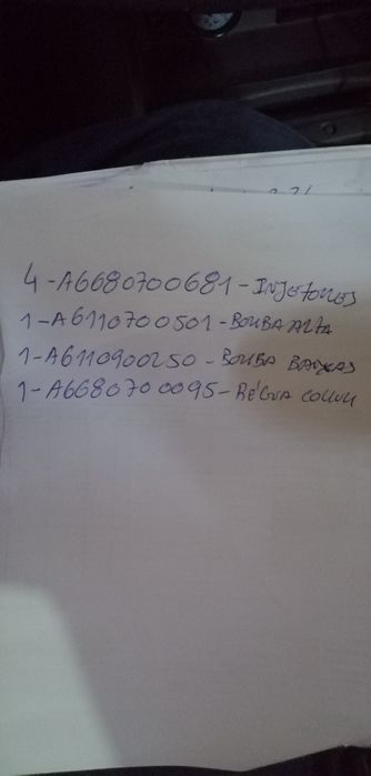 Injeção mercedes W168 W414