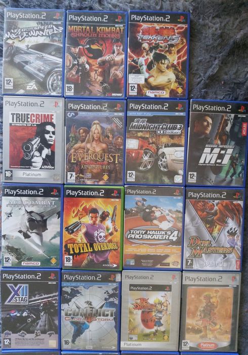 Ps2 vários jogos.