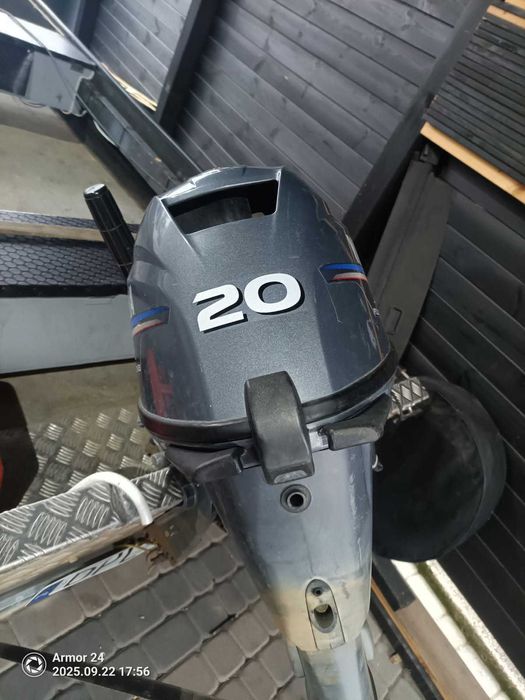 Łódź wędkarska płaskodenna