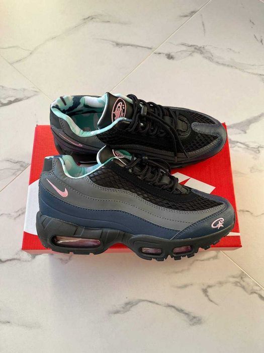 !SALE! Nike Air Max 95 Corteiz Pink 36 37 38 39 40 41 42 43 44 45 найк