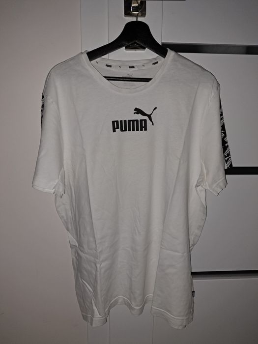 Koszulka męska biała "Puma" XL