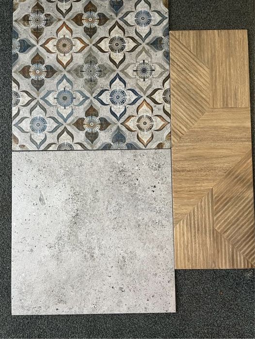 Płytki Gres szkliwiony DARKSIDE GRYS 60 X 60 Leroy Merlin PARADYŻ