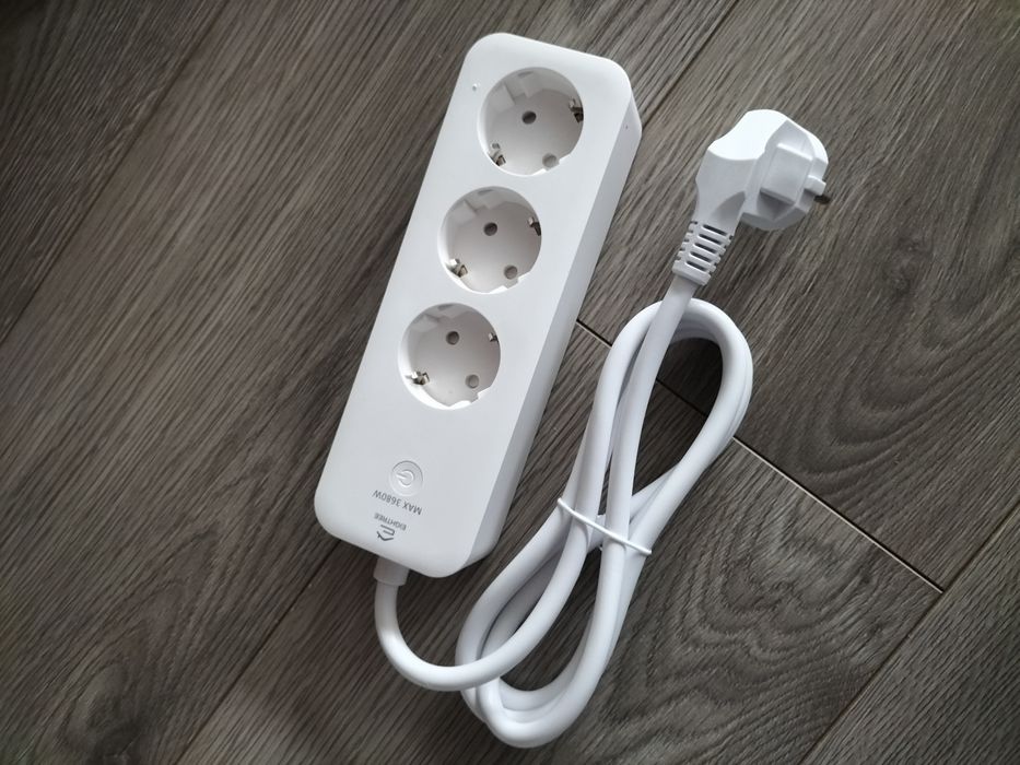 Przedłużacz,listwa zasilająca,3 gniazda,WiFi,przewód 1,5m,ET43, 3680W