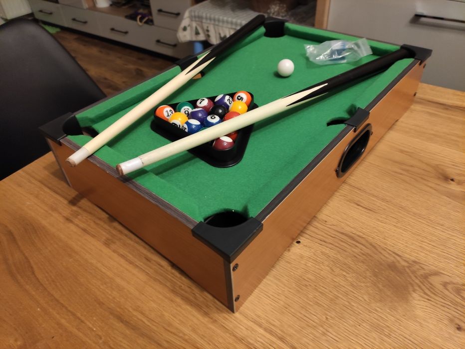 Nowy stół bilardowy mini pool
+ AKCESORIA