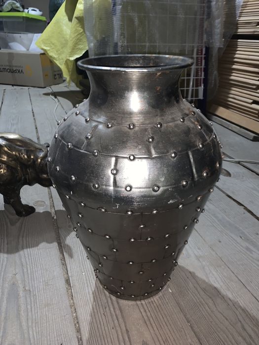 1200 Декор металическая ваза колекционирование