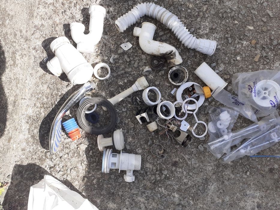 Plumbing, sewage, and other parts64309654376321121