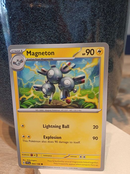 Carta Pokémon Magneton Pokemon Scarlet & Violet