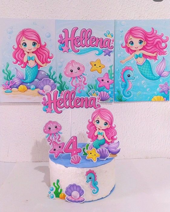 Topos de bolo de aniversário personalizados