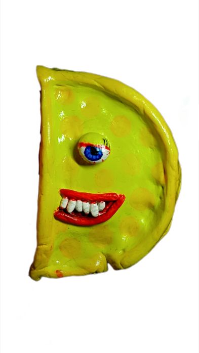 popielniczka handmade księżyc