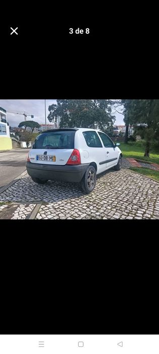 Renault Clio 1.9d junta queimada avariado