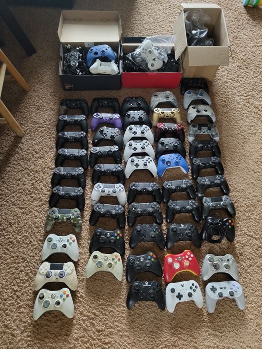 Uszkodzone pady duży mix