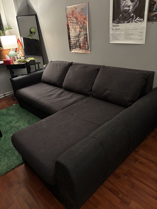 Narożnik z funkcją spania