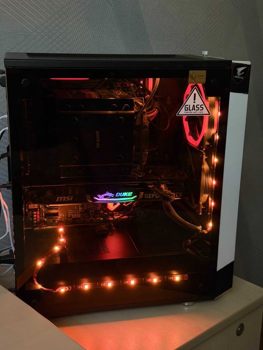 Ігровий ПК RTX 2080 / i7-8700K / 32GB RAM / Fractal Design / 3.2TB SSD+HDD