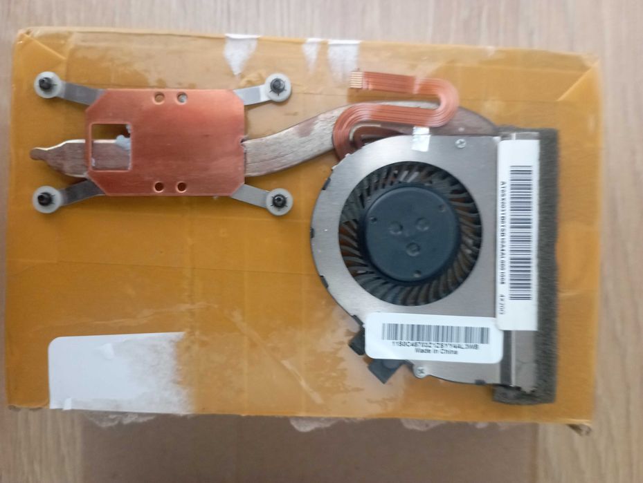 Ventoinha e Dissipador Lenovo Thinkpad x240 x250 c/ Massa Térmica