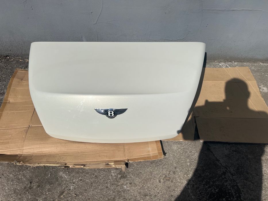Klapa tylna kompletna Bentley continental Cabrio rok 2008