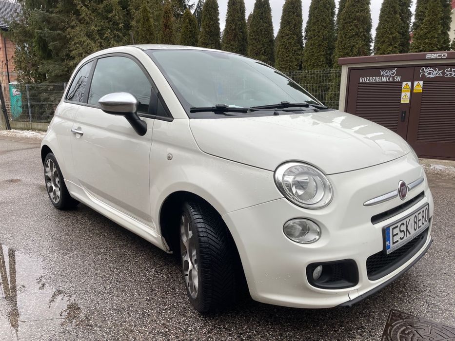 FIAT 500S Sport 2014r 1.2 Benzyna Z Gazem  Super Stan