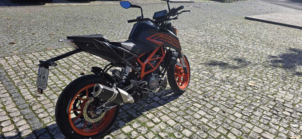 ktm duke 125 - como nova!