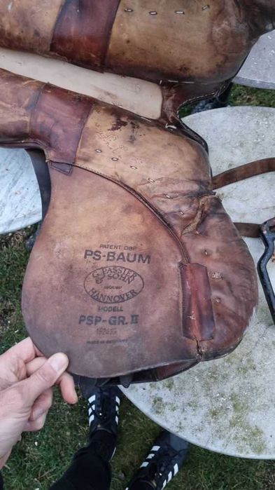 Stare siodło końskie