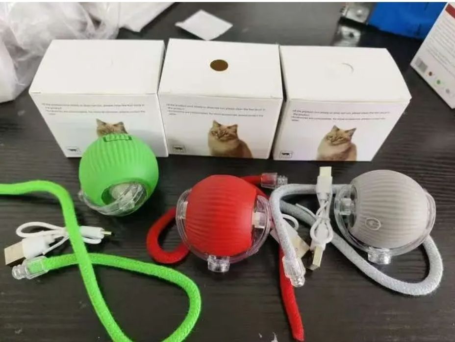 Інтерактивна іграшка, смарт м'яч для тварин, коті