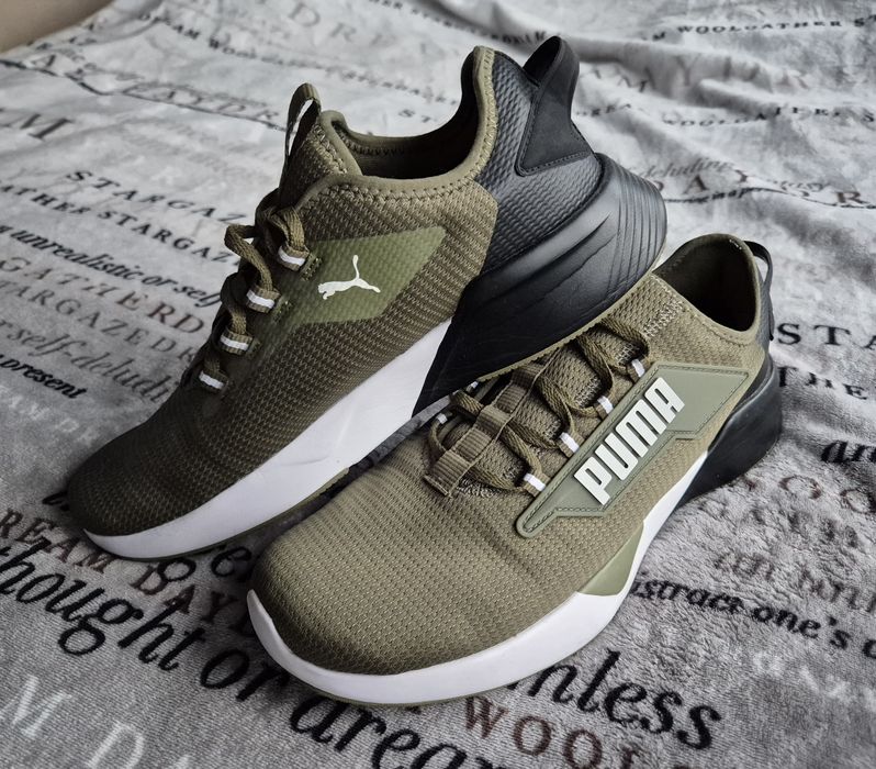 Buty PUMA Retaliate 3 oliwkowe