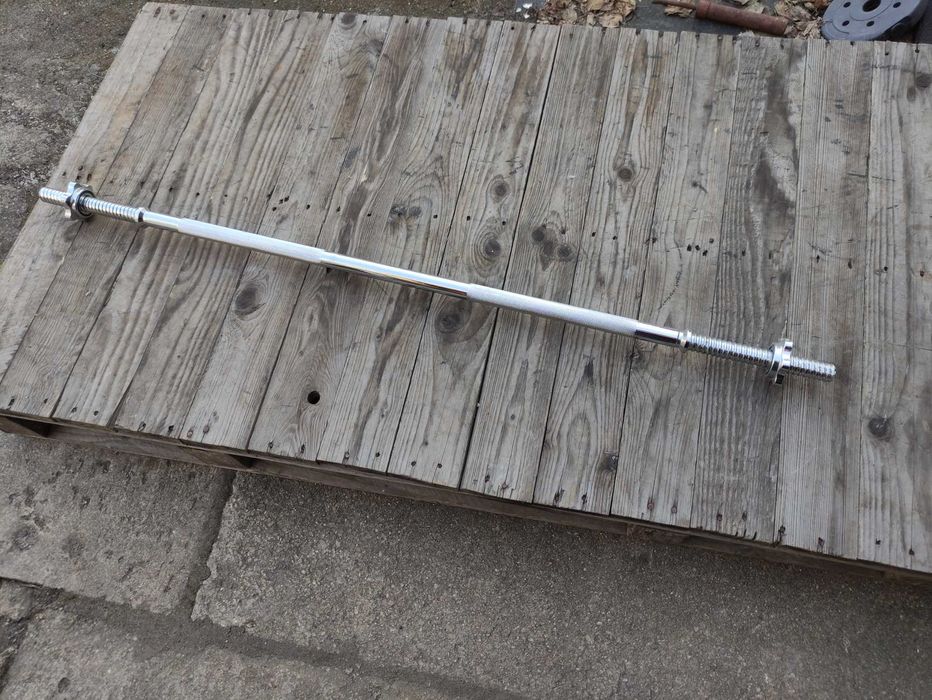Gryf Sztanga do ćwiczeń prosta prosty 120cm 25mm