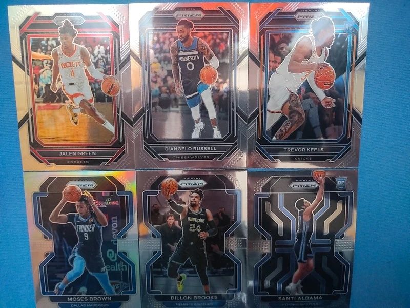 32 karty Prizm Panini NBA , Booker, Green zestaw