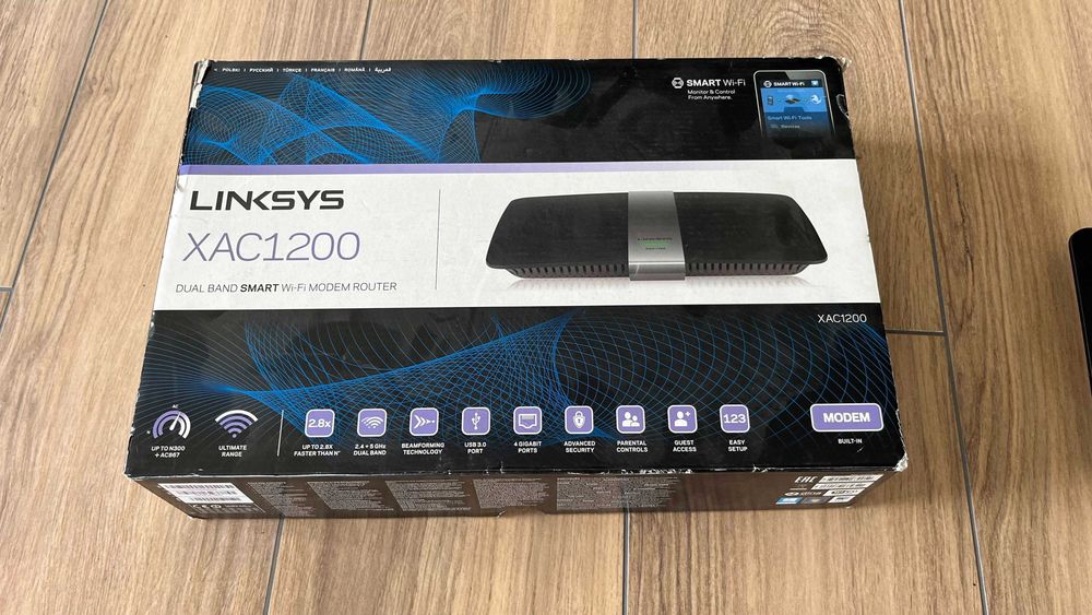 Sprzedam router bezprzewodowy WIFI Linksys XAC1200