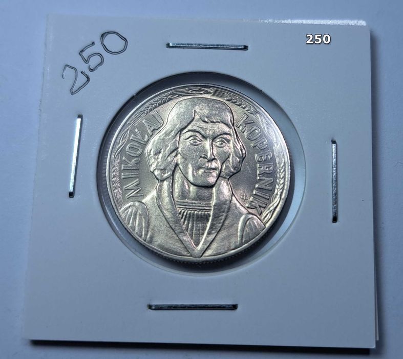 10 zł Mikołaj Kopernik z 1969 roku menniczy blask nr.250