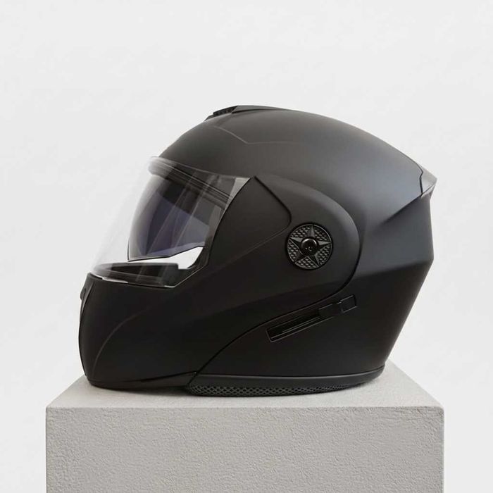 CAPACETE Modular com Viseira Dupla Mota
