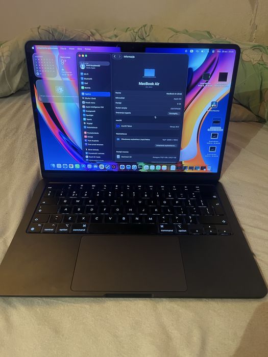 Laptop macbook air m2