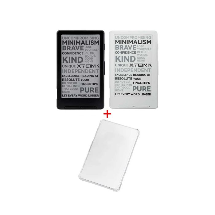XTEINK X4 Електронна книга MagSafe E-Ink Читалка Нова + Чохол у подарунок Frost White