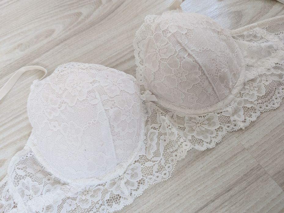 3 biustonosze h&m rozmiar 75B
